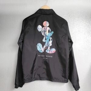 Neff Disney  Black Nylon Mickey Mouse Jacket     Size S